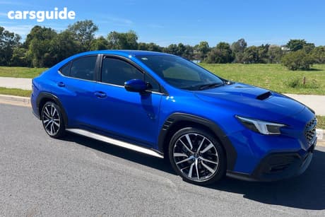 Blue 2022 Subaru WRX Sedan Ts (Awd)