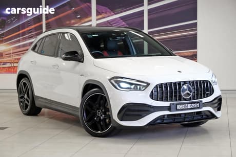 White 2022 Mercedes-Benz GLA35 Wagon 4Matic