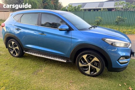 Blue 2016 Hyundai Tucson Wagon Active R-Series (Fwd)