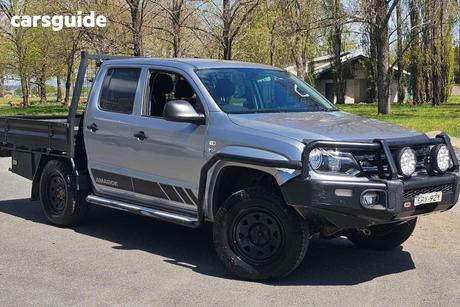 Silver 2021 Volkswagen Amarok Dual Cab Utility Tdi550 V6 Core 4Motion