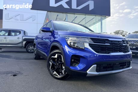 Blue 2026 Kia Seltos Wagon Gt-Line (Awd) (Sunroof)