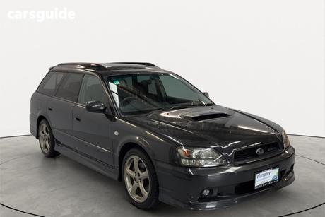 Grey 2002 Subaru Legacy SUV TOURING WAGON GT-B AWD