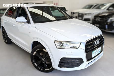 White 2017 Audi Q3 Wagon 2.0 Tdi Sport Quattro (135Kw)
