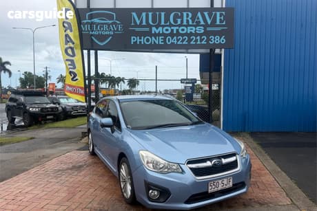 Blue 2012 Subaru Impreza Hatchback 2.0I-S (Awd)