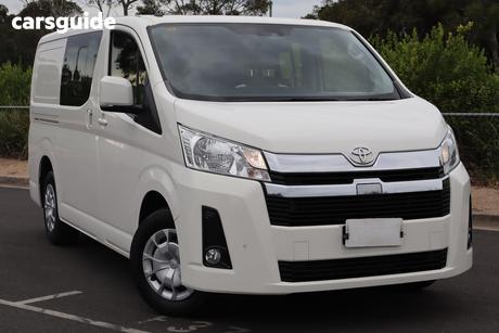 White 2020 Toyota HiAce Crew Van Lwb (5 Seats)