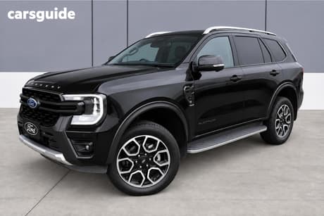 Black 2023 Ford Everest Wagon Wildtrak Special Edition (4Wd)