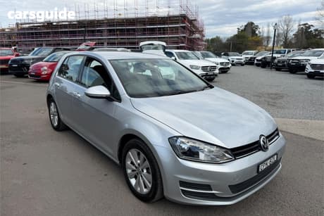 Silver 2013 Volkswagen Golf Hatchback 90 Tsi Comfortline