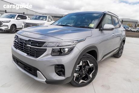 Grey 2025 Kia Seltos Wagon Sport+ (Fwd)