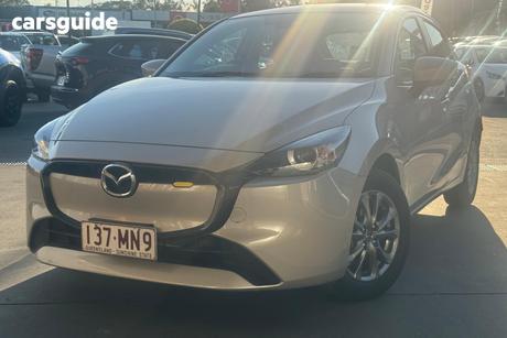 Beige 2024 Mazda 2 Hatchback G15 Pure