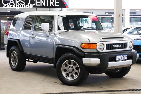 Silver 2012 Toyota FJ Cruiser Wagon