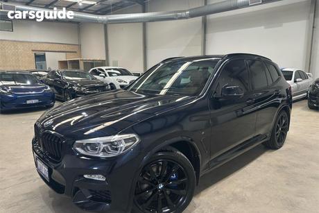Black 2018 BMW X3 Wagon Xdrive 30I