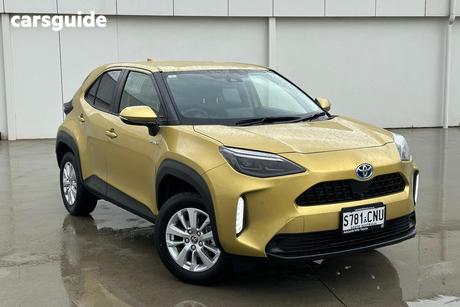 Gold 2021 Toyota Yaris Cross Wagon Gxl Hybrid