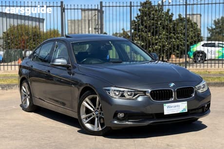 Grey 2015 BMW 3 Sedan 320D SPORT LINE F30 LCI MY16