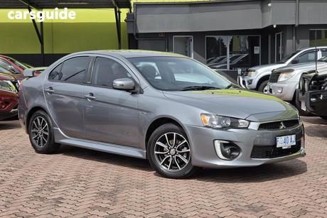 Grey 2016 Mitsubishi Lancer Sedan Es Sport