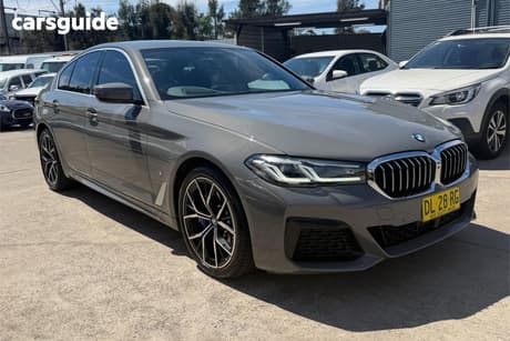 Grey 2022 BMW 530D Sedan M Sport Lci