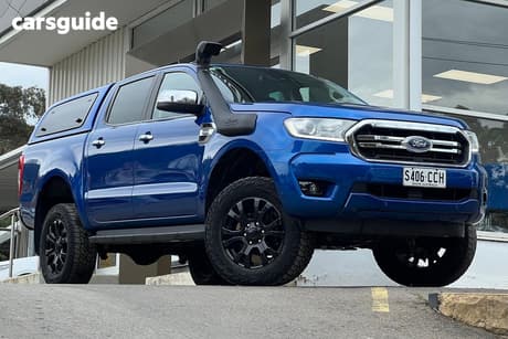 Blue 2019 Ford Ranger Double Cab Pick Up Xlt 2.0 (4X4)