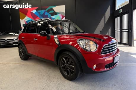 Red 2013 Mini Countryman SUV COOPER F