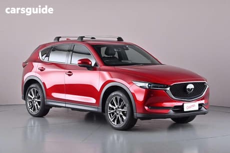 Red 2021 Mazda CX-5 Wagon Akera Turbo (Awd)