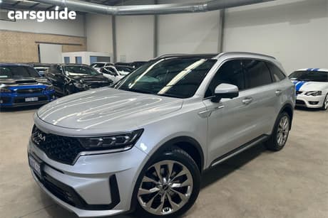 Silver 2022 Kia Sorento Wagon Gt-Line 7 Seat