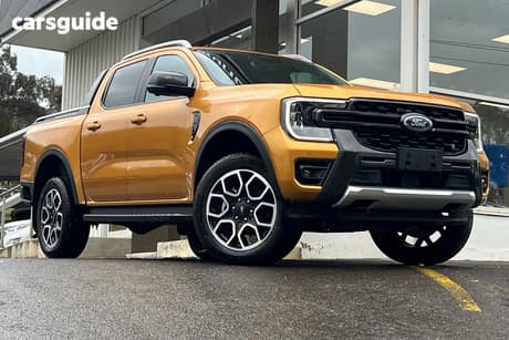 Yellow 2025 Ford Ranger Double Cab Pick Up Wildtrak X 2.0 (4X4)