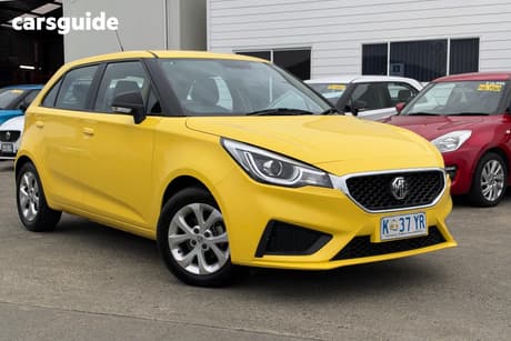 Yellow 2023 MG MG3 Hatchback Core