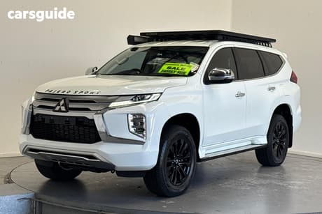 White 2021 Mitsubishi Pajero Sport Wagon Gls (4Wd) 7 Seat
