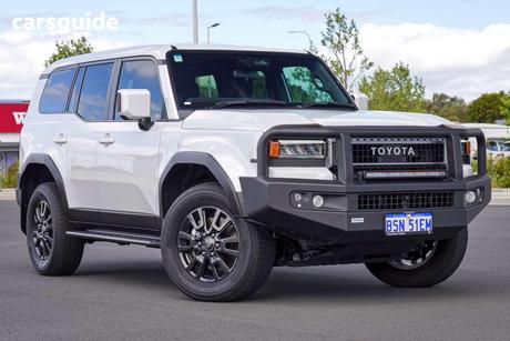 White 2024 Toyota Landcruiser Prado Wagon Gx