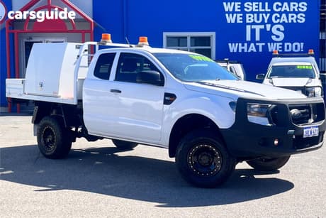 White 2021 Ford Ranger Super Cab Utility Xl 3.2 (4X4)