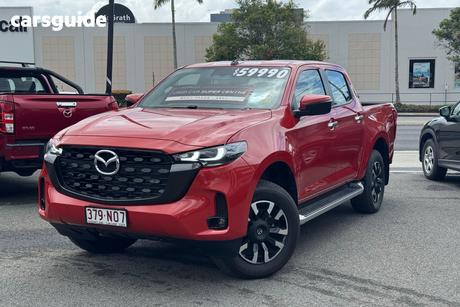 Red 2025 Mazda BT-50 Dual Cab Pick-up Gt (4X4)