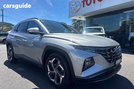 Silver 2023 Hyundai Tucson Wagon Highlander (Awd)
