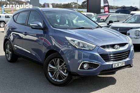 Blue 2014 Hyundai IX35 Wagon Se (Fwd)