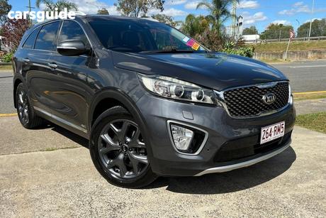 Grey 2016 Kia Sorento Wagon Platinum (4X4)