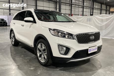 White 2016 Kia Sorento Wagon Platinum (4X4)