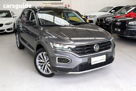 Grey 2021 Volkswagen T-ROC Wagon 110Tsi