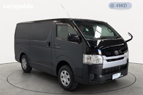 Black 2016 Toyota HiAce Commercial DX 4WD