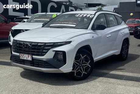 Black 2021 Hyundai Tucson Wagon N Line (Fwd)