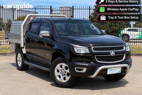 Black 2013 Holden Colorado Crew Cab Pickup Ltz (4X4)