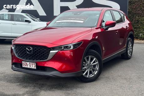 Red 2025 Mazda CX-5 Wagon G25 Maxx Sport (Awd)