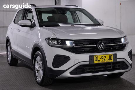 White 2024 Volkswagen T-Cross Wagon 85Tfsi Life