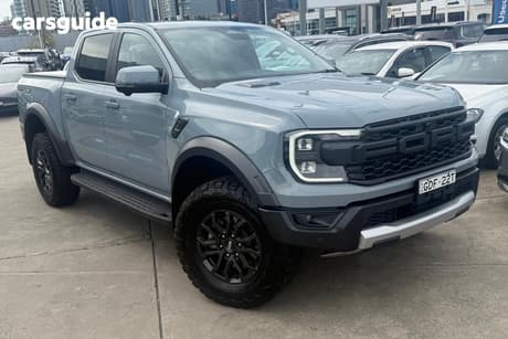 Grey 2025 Ford Ranger Double Cab Pick Up Raptor 3.0 (4X4)