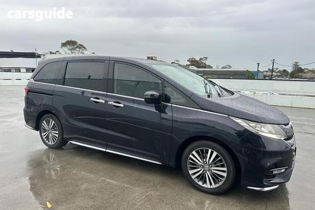 Blue 2019 Honda Odyssey Wagon Vti-L