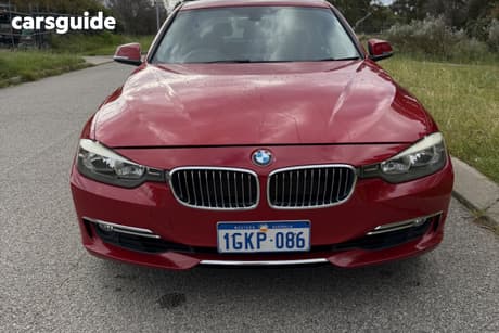 Red 2012 BMW 328I Sedan 28I