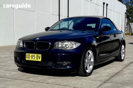 Blue 2008 BMW 125I Convertible 25I