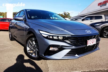Blue 2024 Hyundai I30 Sedan Elite Hev 1.6P Dct