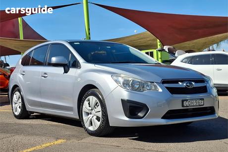 Silver 2013 Subaru Impreza Hatchback 2.0I (Awd)