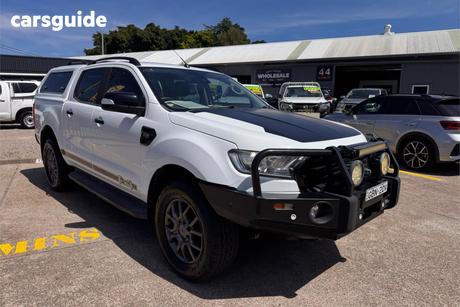 White 2017 Ford Ranger Dual Cab Utility Fx4 Special Edition
