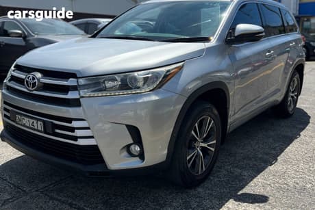 Silver 2017 Toyota Kluger Wagon Gx (4X2)