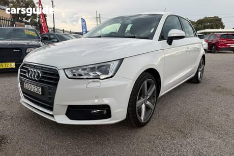 White 2018 Audi A1 Hatch SPORTBACK 1.4 TFSI SPORT 8X MY18
