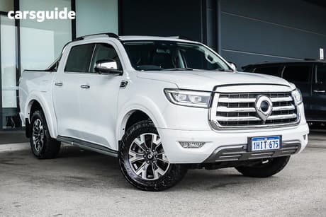 White 2021 GWM UTE Dual Cab Utility Cannon-L (4X4)