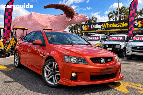 Orange 2006 Holden Commodore Sedan Sv6